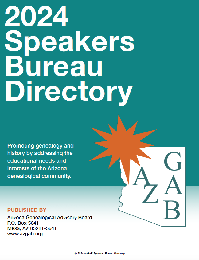 2024 Speakers Bureau Directory - Cover Page